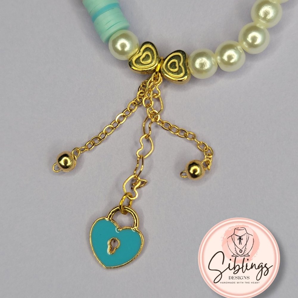 Exclusive 16" Necklace with Bracelet. - Picture 6 of 10